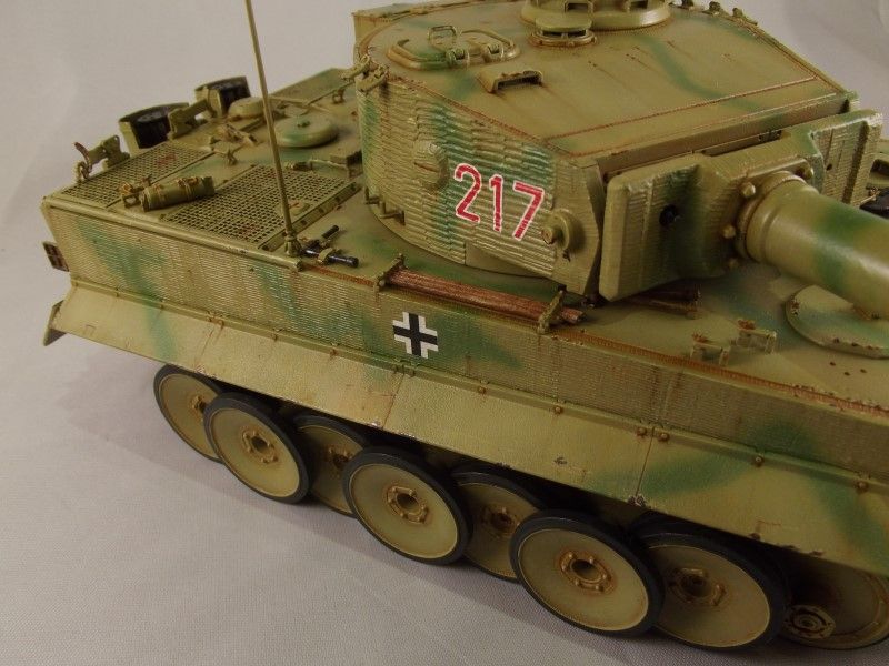 Cyberhobby Otto Carius Mid Tiger - Work in Progress - Armour